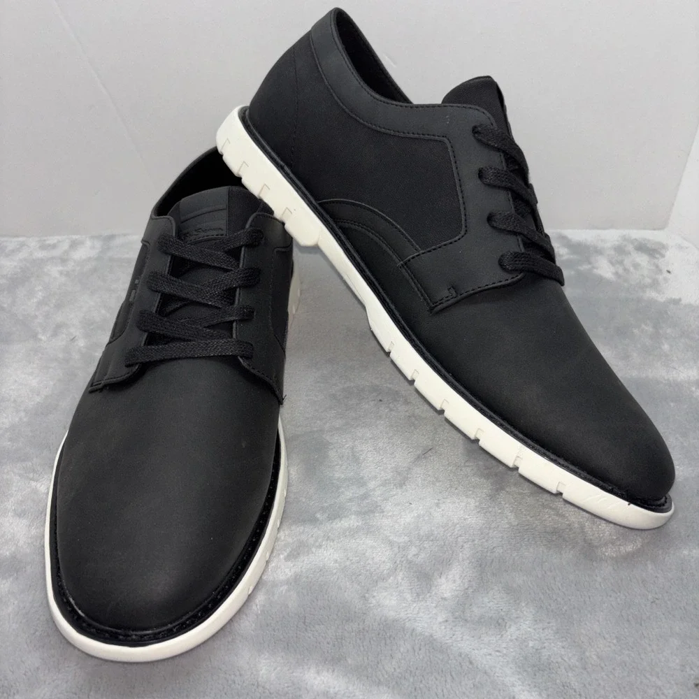 Ben Sherman Windsor BSMWINDRV Mens Black 13 D Oxfords & Lace Ups Casual Shoes